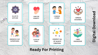 Islamic Positive Affirmation Flashcards