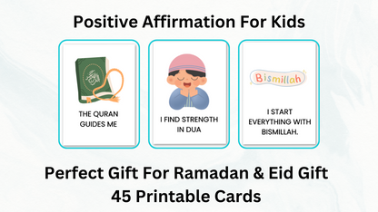 Islamic Positive Affirmation Flashcards