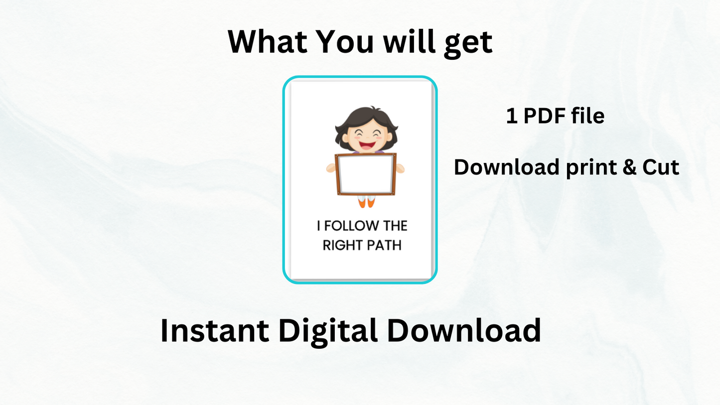 Islamic Positive Affirmation Flashcards