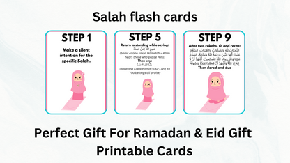 Muslim Prayer Flashcards – Interactive Salah Learning for Children